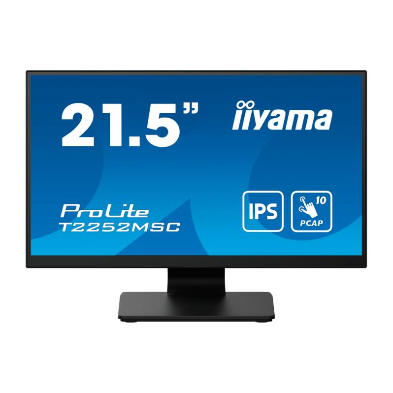 Monitor POS touchscreen iiyama ProLite T2252, 21.5 inch, Full HD