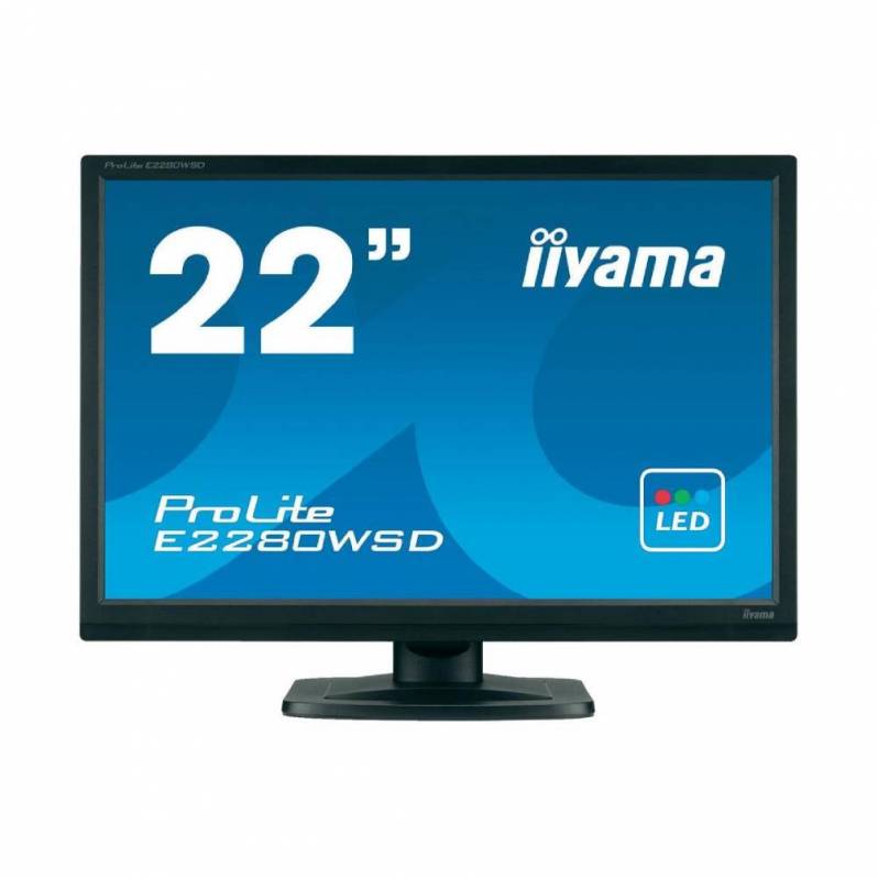 Monitor iiyama ProLite B2280WSD, 22", negru