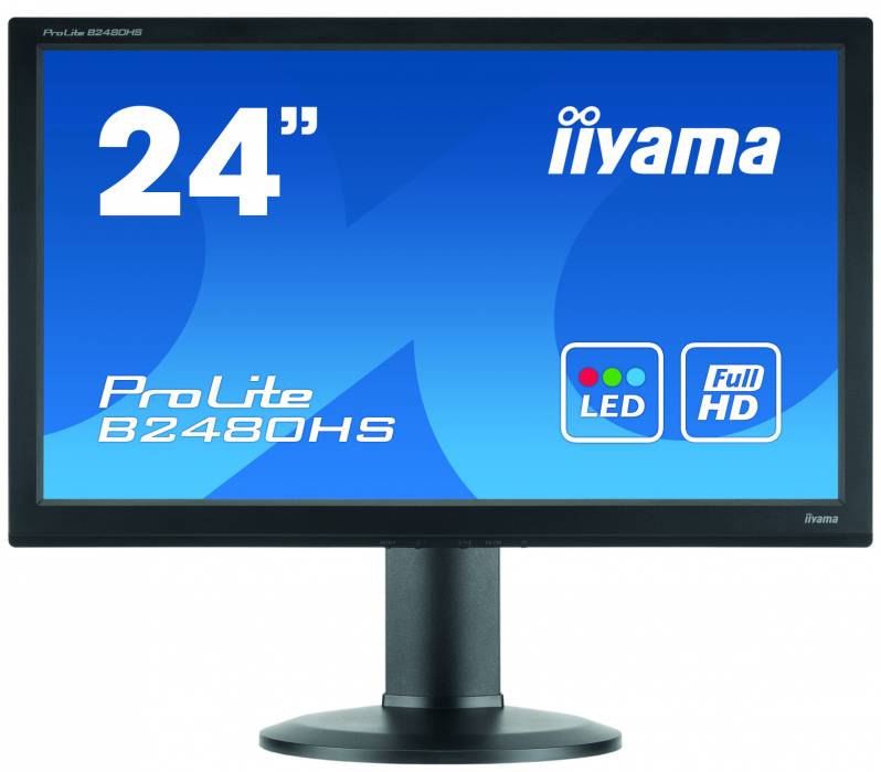 Monitor iiyama ProLite B2480HS, 23,6'', negru