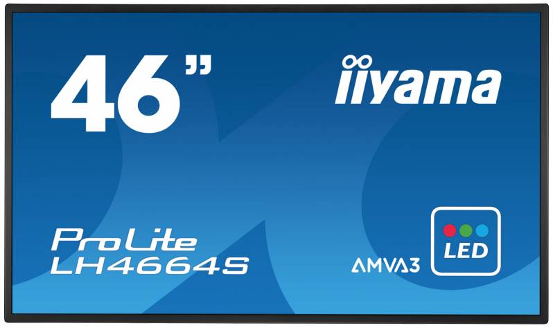 Monitor iiyama ProLite LH4664S, 46'', negru
