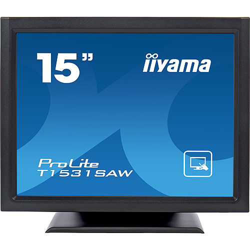 Monitor touchscreen iiyama ProLite T1531SAW, 15", negru