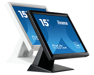 Monitor touchscreen iiyama ProLite T1531SR, 15'', negru