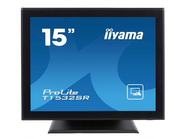 Monitor touchscreen iiyama ProLite T1532SR, 15", rezistiv, negru