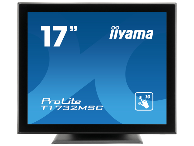 Monitor touchscreen iiyama ProLite T1732MSC, 17", PCAP, negru