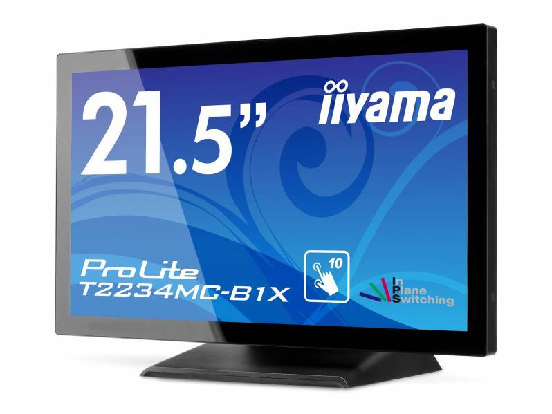 Monitor touchscreen iiyama ProLite T2234MC, 21.5", 10 TP, negru