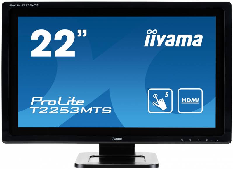 Monitor touchscreen iiyama ProLite T2253MTS, 21.5", negru