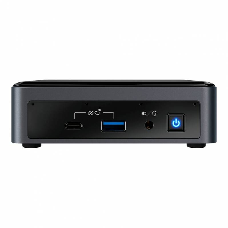 Mini PC Intel NUC Barebone, Core i3-10110U, 64GB, cablu EU