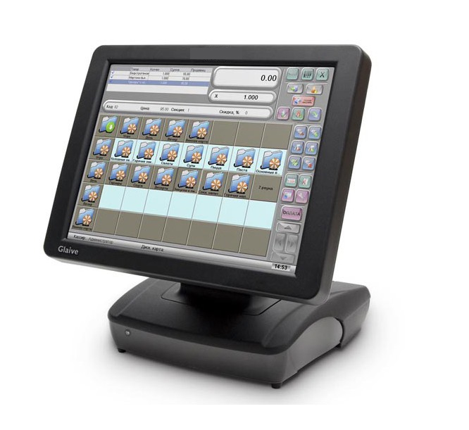 Sistem POS Touchscreen Glaive RT-665D Pro-250-R4