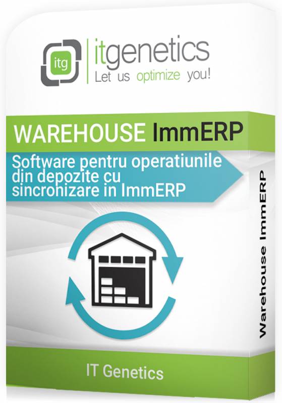 ITG Warehouse ImmERP - Software pentru operatiunile din depozite cu sincronizare in ImmERP