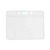 Suport card flexibil orizontal, transparent