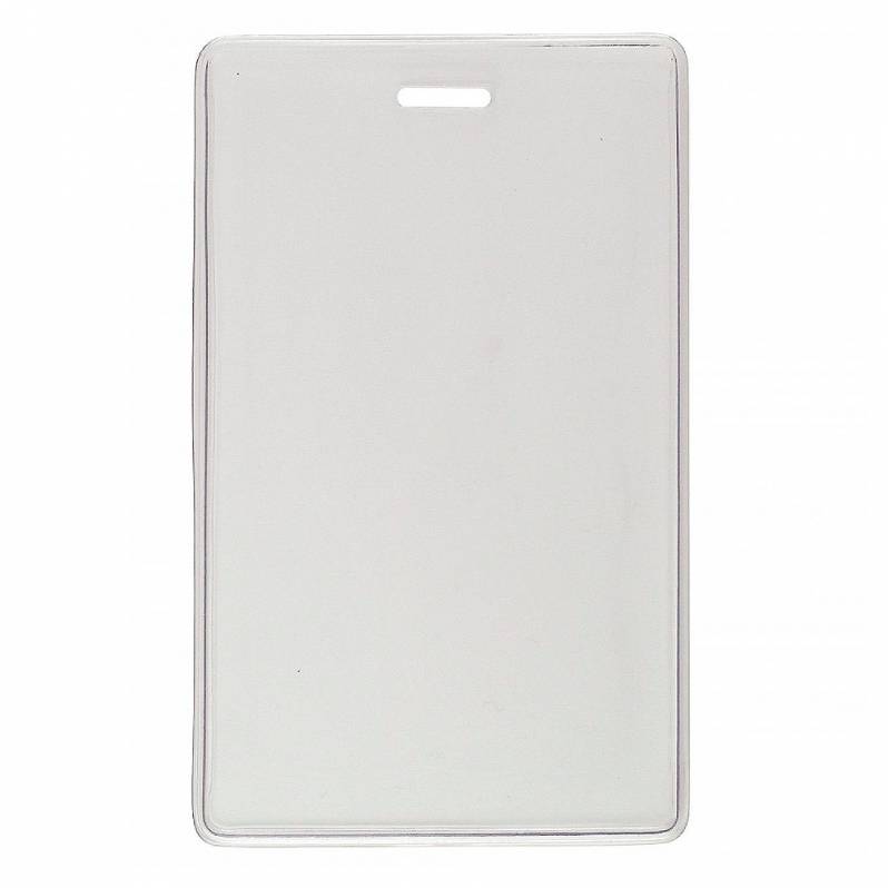 Suport flexibil vertical pentru card proximitate, transparent