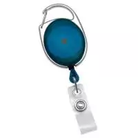 Clips retractabil Premier, albastru