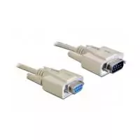Cablu serial Delock DB9 9T-9M, 2m