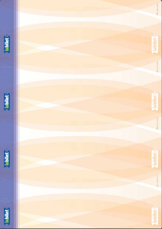 Bilete in coala iabilet.ro, fata-spate, A4