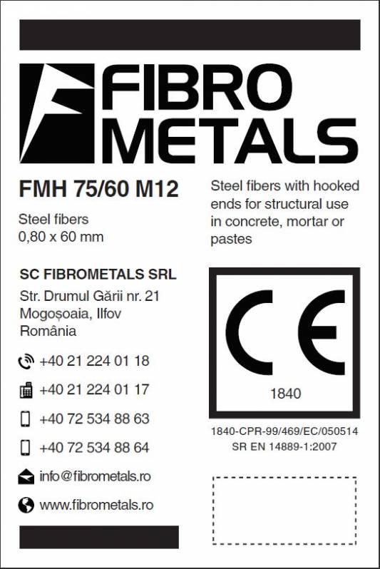 Etichete semilucioase FIBRO Fbr 75/60, 100x150 mm