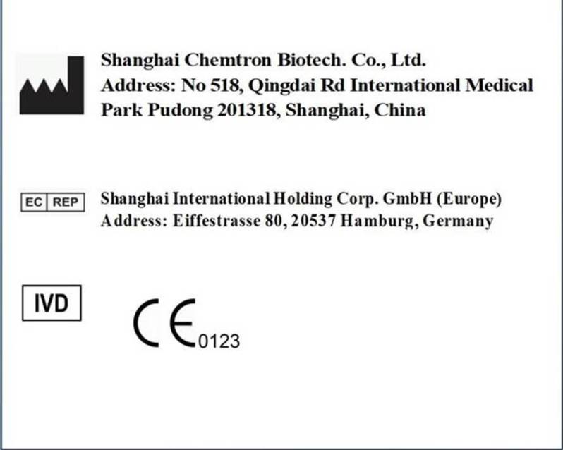 Etichete semilucioase Shanghai Chemtron Biotech, 50x25 mm