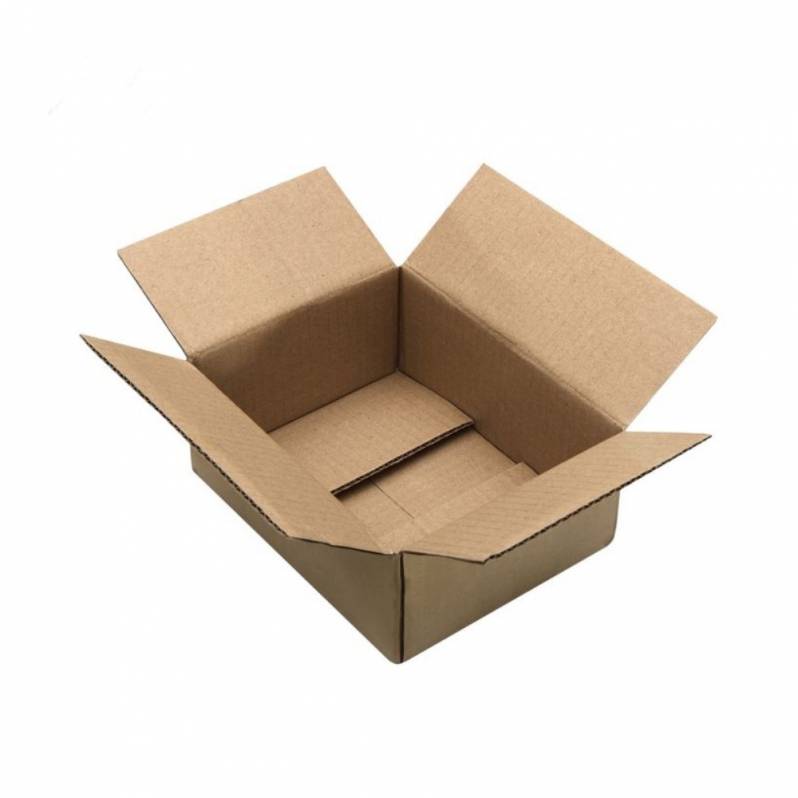 Cutie carton ondulat 3 straturi, maro, 400x300x250mm