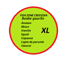 Etichete semilucioase rotunde Boabe gaurite XL, 35x35 mm, 500 et/rola