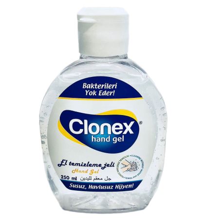 Gel antibacterian igienizant de maini, Clonex, 250 ml