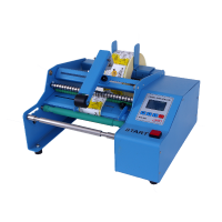 STS808 selbstklebender Etikettenapplikator für zylindrische Behälter