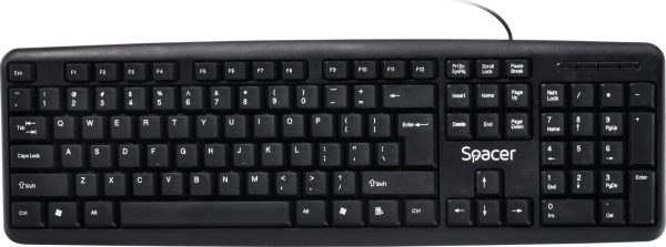 Tastatura cu fir Spacer SPKB-520