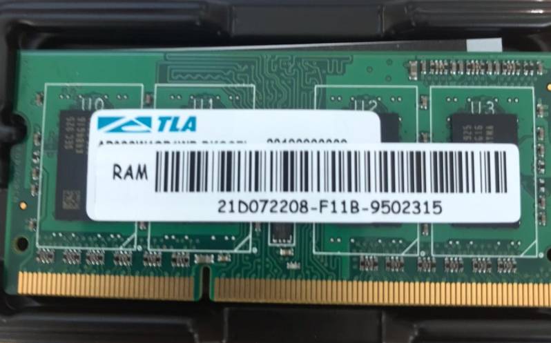 Memorie RAM TLA 4GB, SO-DIMM DDR3L, 1600MHz [RF]