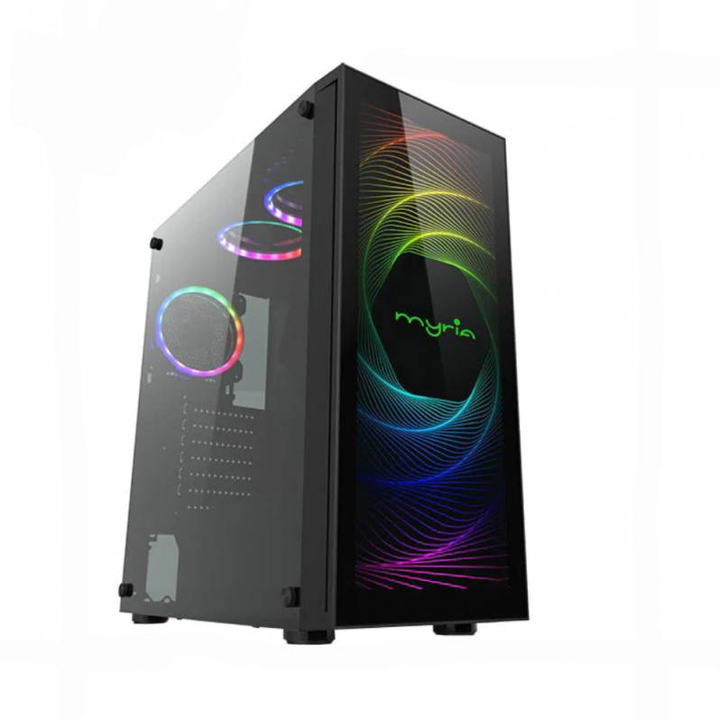 Sistem PC Myria Vision V38, i9-10850K, 16GB RAM, 480GB SSD, Radeon RX 570 TI, Ubuntu