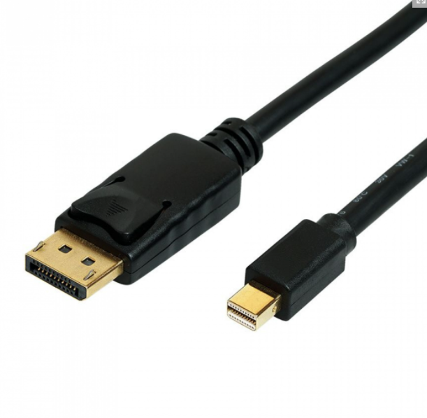 Cablu mini DisplayPort la DisplayPrto Roline, V1.4, 8K, 60Hz, tata-tata, 2m, negru