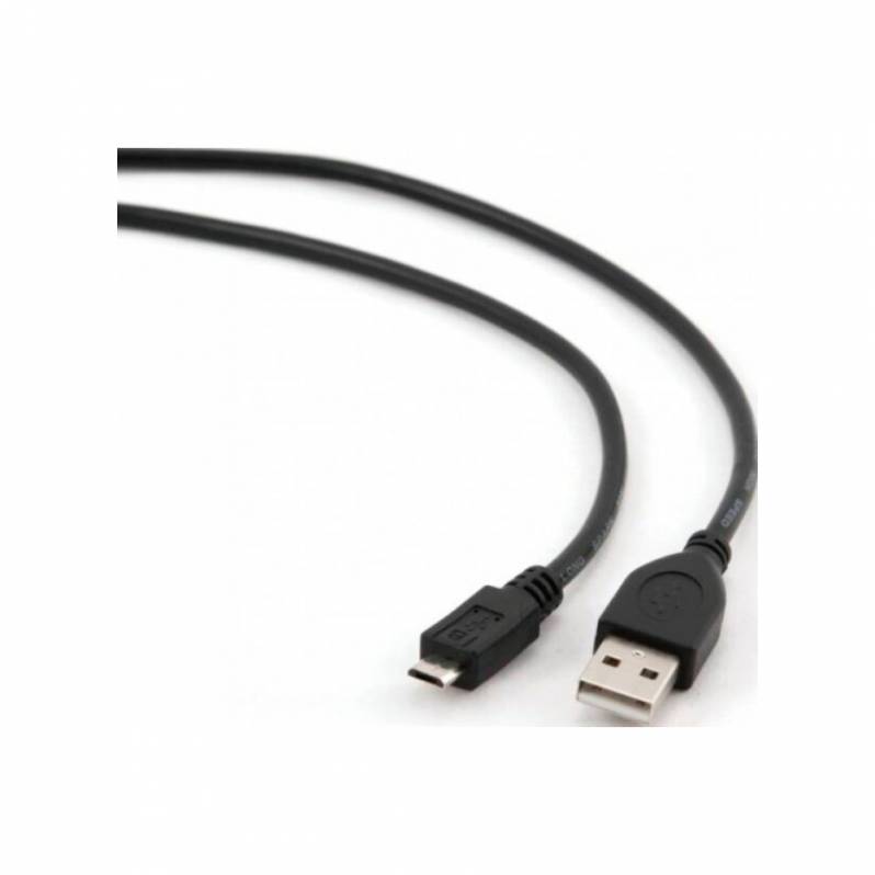 Cablu alimentare si date Spacer, micro USB, negru