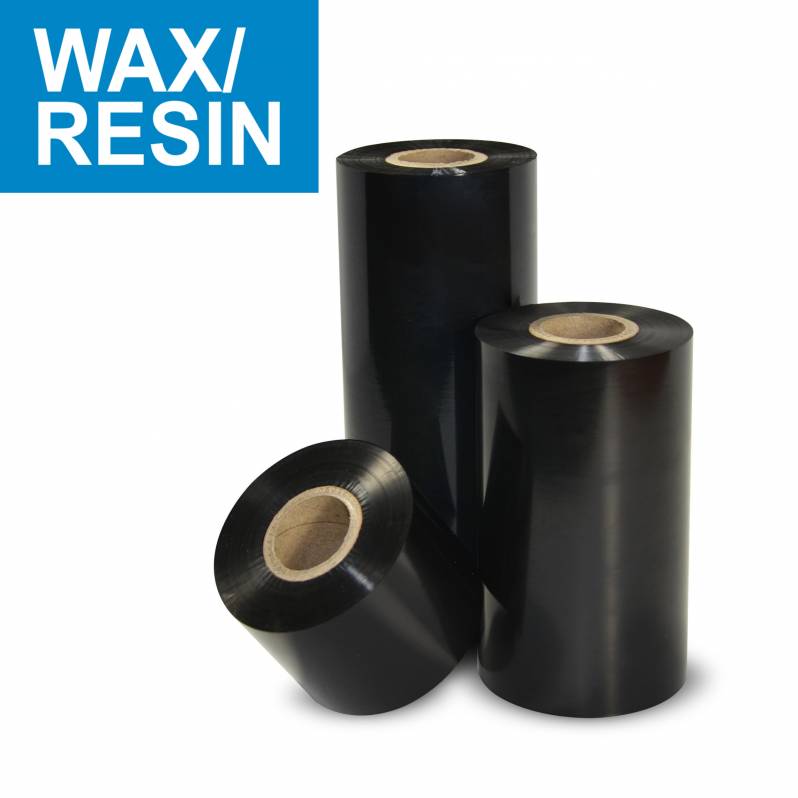 Ribon Zinta L23 80mm x 450m, negru, OUT