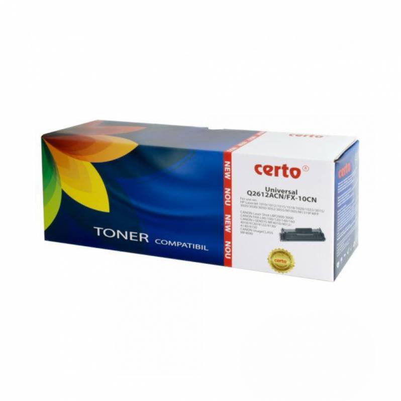 Cartus toner HP 12A, compatibil, negru