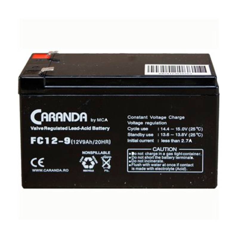 Acumulator stationar UPS FC12-9 Caranda, 12V, 9Ah