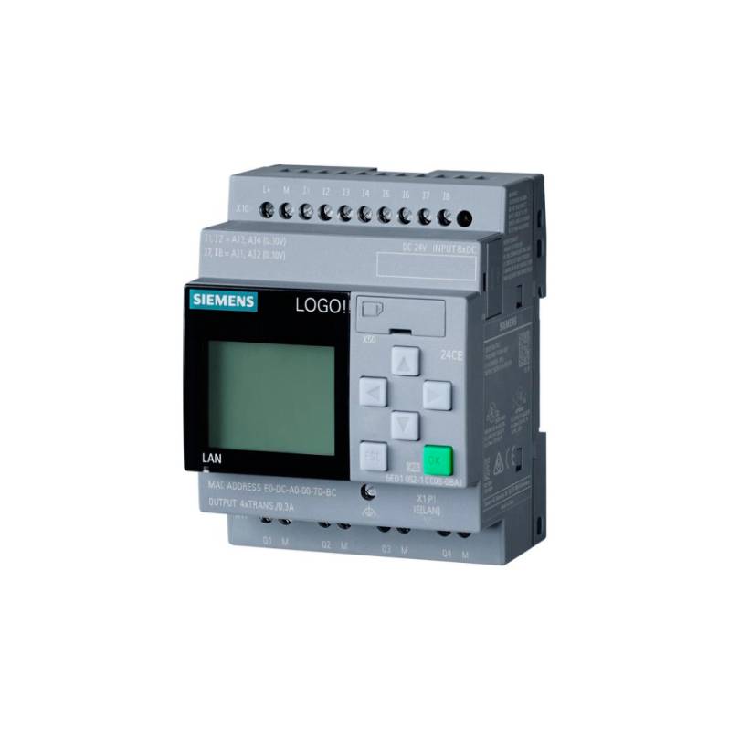 Controler programabil PLC Siemens Logo, 24 RCE, display