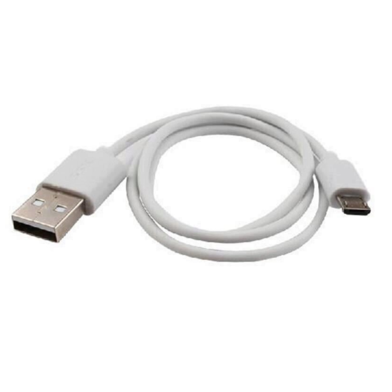 Cablu de date SSK UC-H306, T-T, USB 2.0 - USB Micro-B, 0.6m, alb