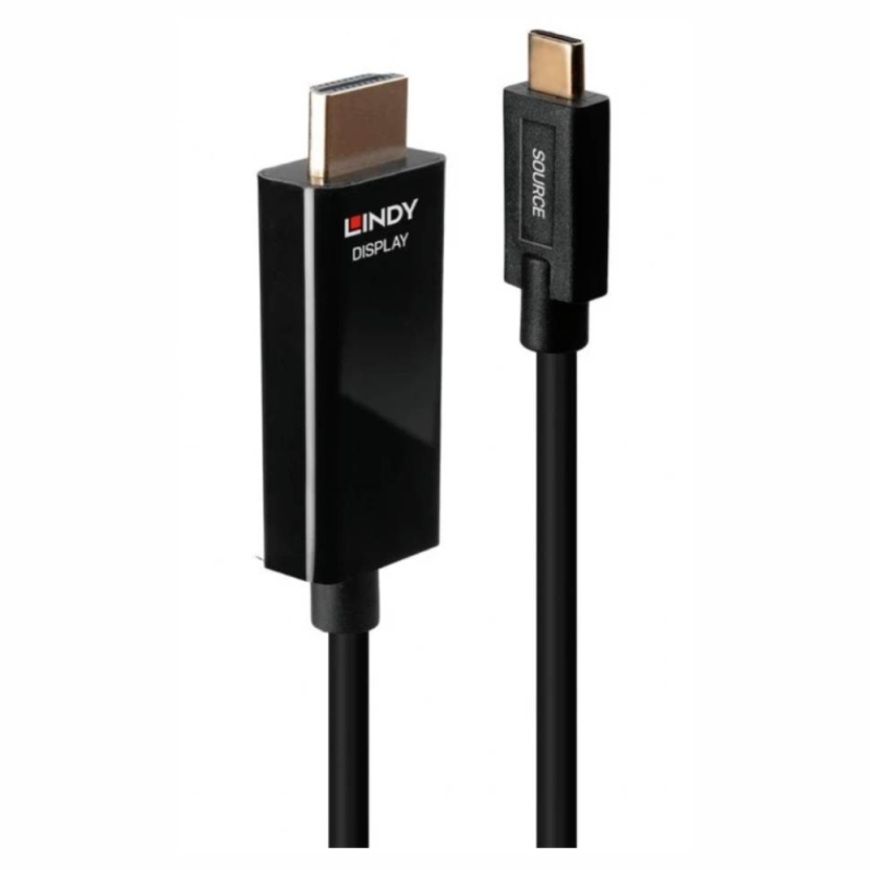 Cablu LYNDY L43315, USB-C la HDMI T-T, 5m