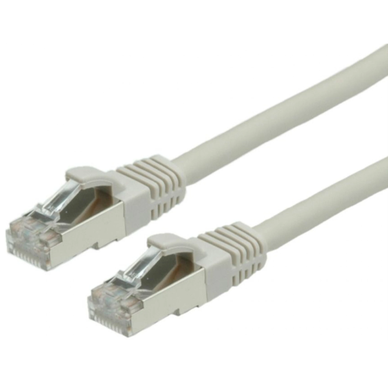 Patch cord SFTP Value, RJ45, CAT.6, LSOH, 10 m, gri