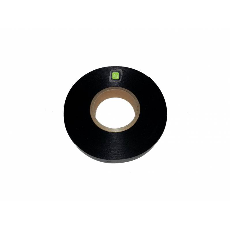 Schwarzes Satinband für Etikettierung 20 mm, 200 m