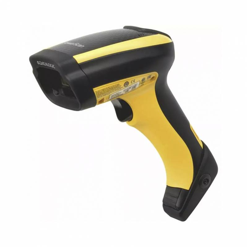 Cititor coduri de bare Datalogic PowerScan PBT9500, 2D, HD, DPM, Bluetooth, negru/galben
