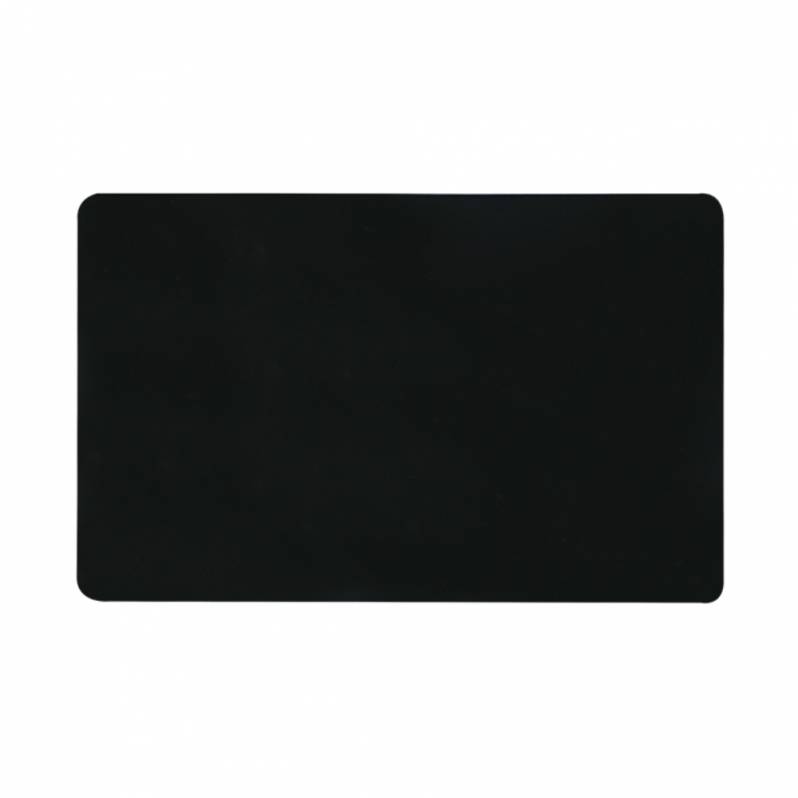 Card PVC CR80, negru