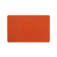 Card PVC CR80, portocaliu