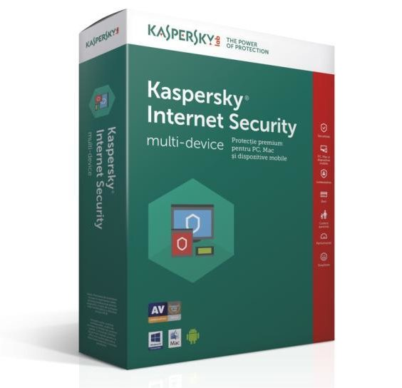 Kaspersky Internet Security - European Edition, 1 utilizator, 1 an, Renoual BOX