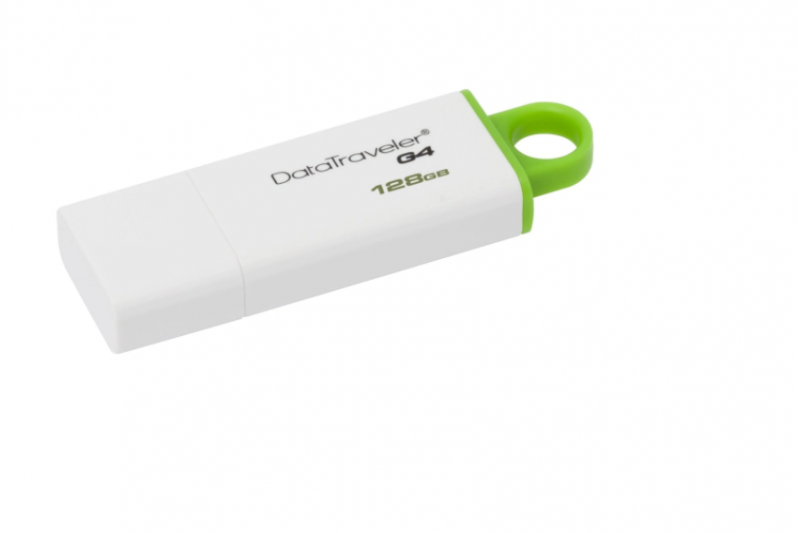 Memorie USB stick Kingston DataTraveler DTIG4, 128GB, USB 3.0, alb/verde