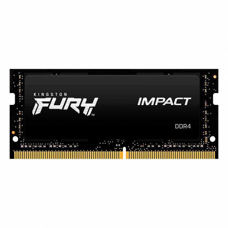 Memorie RAM Kingston Fury Impact, 8GB, SO-DIMM, DDR4, CL20, 3200Mhz