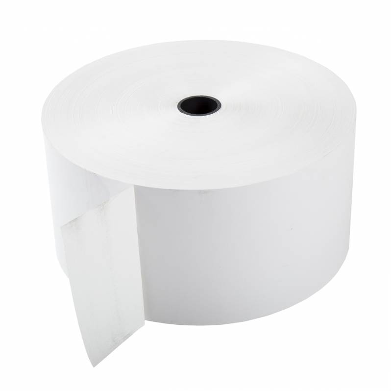 Thermal paper rolls 55g, 80mm/300m, 25mm tube, out