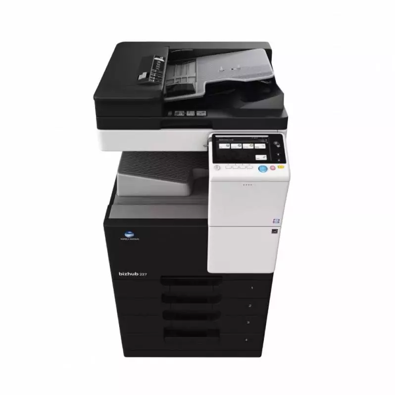 Multifunctional laser monocrom A3 Konica Minolta Bizhub 227+ADF+