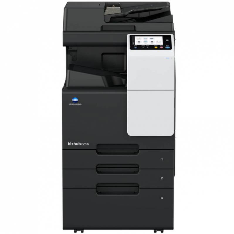 Multifunktionaler Laserfarbdrucker A3 Konica Minolta Bizhub C257i+ADF(DF-633)+Schrank(DK-518X)+Tonerset