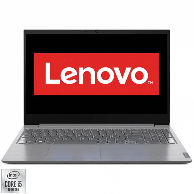 Laptop Lenovo V15-IIL, FHD, Procesor Intel Core i5-1035G1, 8GB DDR4, 512GB SSD, No OS