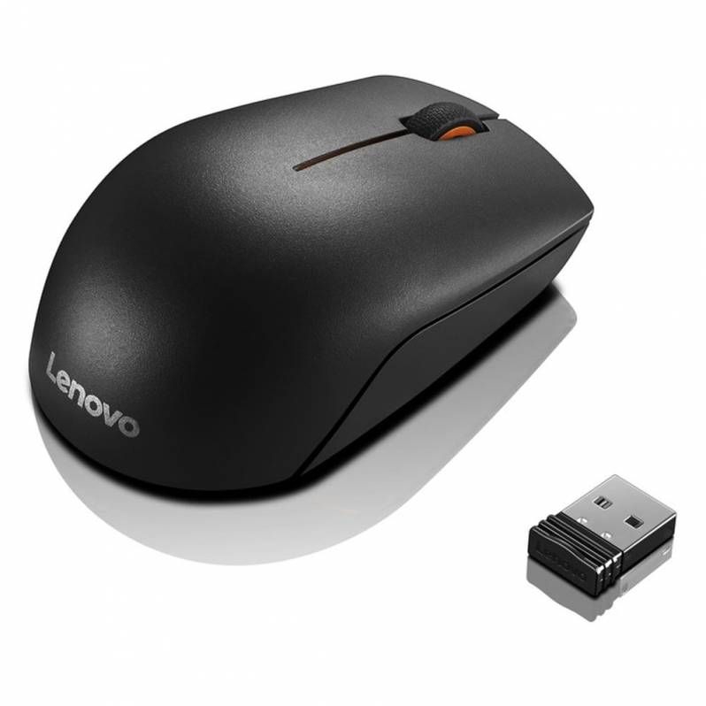 Mouse wireless Lenovo 300, Negru