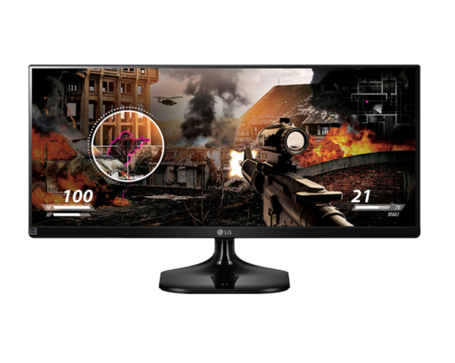 Monitor LG gaming 25UM58-P, 25", negru