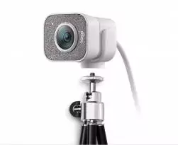 Camera web Logitech StreamCam, USB-C, alba, webcam